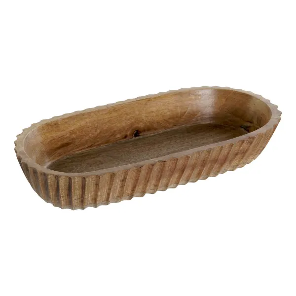Декор для центра стола DKD Home Decor Натуральный Древесина манго 32 x 15 x 5 cm 31 x 15 x 5 cm