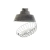 griestu gaismas Home ESPRIT Pelēks Koks Metāls Dzelzs 25 W 39 x 39 x 45 cm