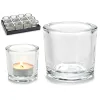 Подсвечник Gift Decor Прозрачный Cтекло 6,5 x 6 x 6,5 cm (12 штук)