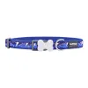 Suņa kaklasiksna Red Dingo Lightning 20-32 cm Tumši Zils