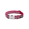 Šuns antkaklis Red Dingo Union Jack 20-32 cm Raudona