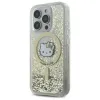 Hello Kitty Liquid Glitter Fever MagSafe - Case for iPhone 16 Pro Max (white/gold)