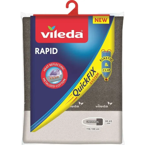 Lyginimo lentos įmautė Vileda Rapid Quick fix 135 cm Pilka