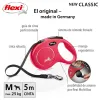 Koiran talutushihna Flexi New Classic 5m Punainen Koko M
