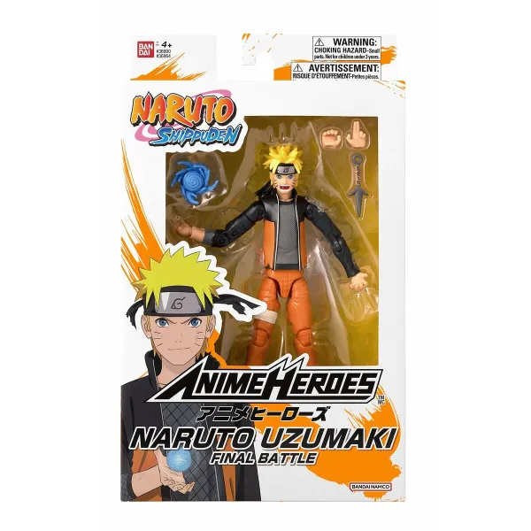 Сочлененная фигура Bandai Naruto Ukumaki - Final Battle 17 cm