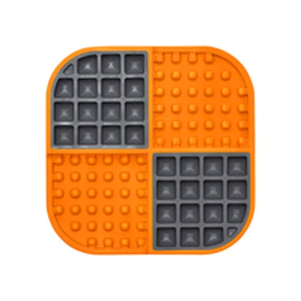 Koiran ruoka-annostelija Lickimat Dog Slomo Orange polypropeeni TPR