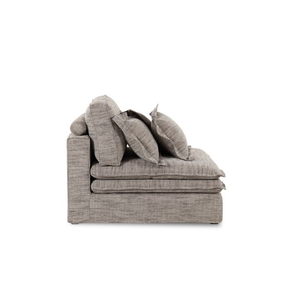 Sofa module Home ESPRIT Light brown 102 X 120 X 95 CM Central