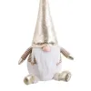 Ziemassvētku Nieciņš Balts Bronza Smiltis Audums 22 x 19 x 46 cm