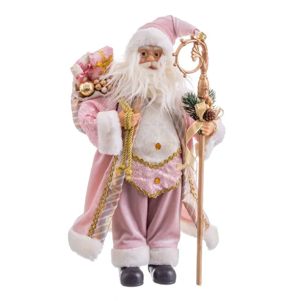 Joulukuusenpallo Pinkki Muovinen Polyresiini Materiaali 45 cm