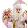Joulukuusenpallo Pinkki Muovinen Polyresiini Materiaali 45 cm