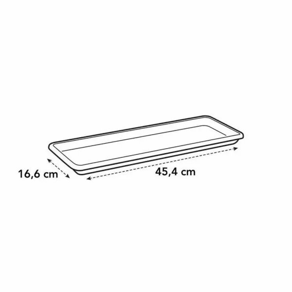 Kukkaruukun aluslautanen Elho Ruskea Ruskeanharmaa Ø 45 x 2,8 cm