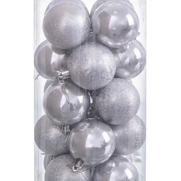 Joulupallot Kupari Muovinen 6 x 6 x 6 cm (20 osaa)