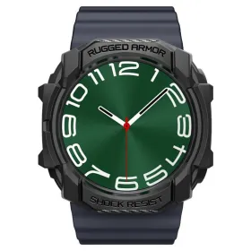 Spigen Rugged Armor - Case for Samsung Galaxy Watch Ultra 47 mm (2025/2024) (Matte Black)
