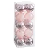 Joulupallot Pinkki 8 x 8 x 8 cm (20 osaa)