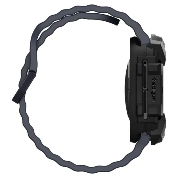 Spigen Rugged Armor - Case for Samsung Galaxy Watch Ultra 47 mm (2025/2024) (Matte Black)
