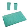 Bath Set Versa Blue polypropylene 45 x 2 x 75 cm Modern