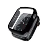 Crong Hybrid Watch Case - Case with Glass Apple Watch 41mm (Black)