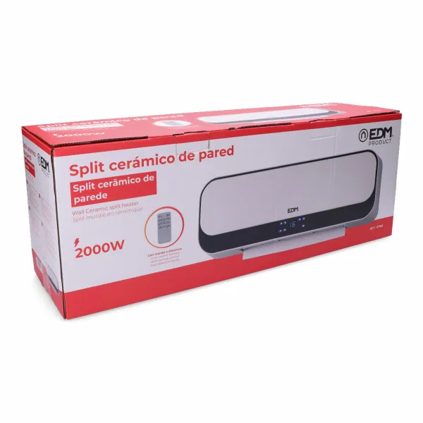 Keramiskais Sienas Radiators Split EDM 07188 1000 - 2000 W