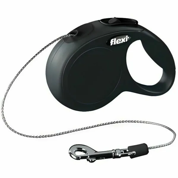 Dog Lead Trixie New CLASSIC XS Black XS 3 m