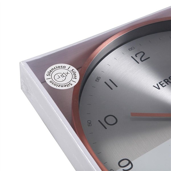 Wall Clock Versa Metal