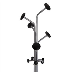 Coat Rack Versa Beku Silver Metal