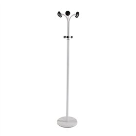 Coat Rack Versa Veko White Metal