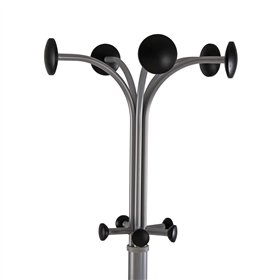 Coat Rack Versa Veko Silver Metal