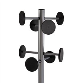 Coat Rack Versa Tora Silver Metal