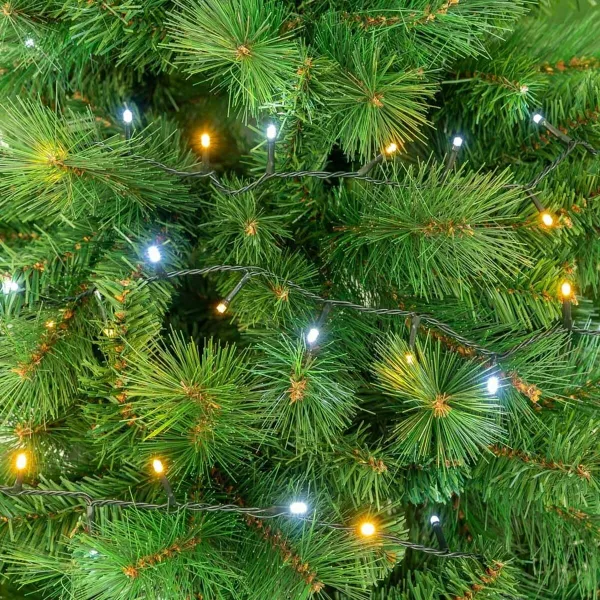 Wreath of LED Lights 3,6 W White Soft green 5 m 14 x 10 x 12 cm