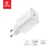 Crong USB-C Travel Charger – USB-C Power Delivery 20W Wall Charger (White)
