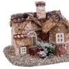Ziemassvētku Nieciņš Daudzkrāsains Dabisks Polyfoam Māja 18 x 22 x 15 cm