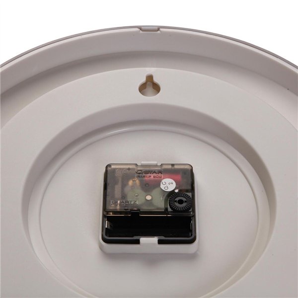 Wall Clock Versa Grey Plastic 35,1 X 35,1 X 4,5 CM