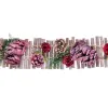 Door Hanger Red Multicolour Rattan Plastic Foam Pineapples Christmas 50 x 10 x 6 cm