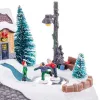 Ziemassvētku Nieciņš Daudzkrāsains Polirezīns 20 x 14 x 15 cm
