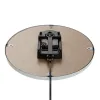 Настенное часы Versa маятник Металл Стеклянный Деревянный MDF 4,5 x 56 x 29 cm