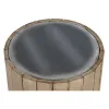 Вспомогательный стол Home ESPRIT Натуральный Ель Деревянный MDF 36 x 36 x 45 cm