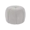 Footrest DKD Home Decor Grey 50 x 50 x 38 cm