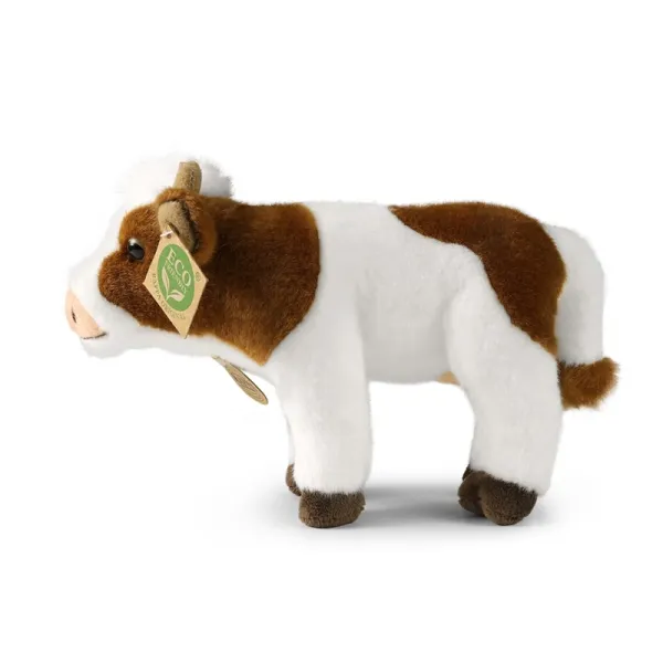 Rappa - Plush Realistic Toy Cow 23 cm Eco-Friendly