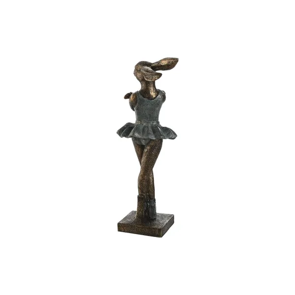 Dekoratyvinė figūrėlė Home ESPRIT Mėlyna Rožinė Auksinis Romantiškas Balerina 13 x 12 x 30,5 cm (2 vnt.)