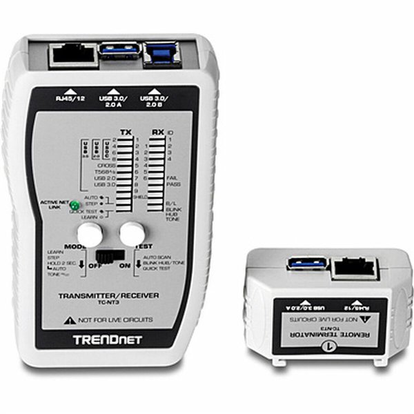 Тестер сетевых кабелей Trendnet TC-NT3