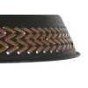 griestu gaismas DKD Home Decor Brūns Melns Krēmkrāsa Metāls 50 W 42 x 42 x 24 cm (2 gb.)