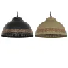 Pakabinamas apšvietimas DKD Home Decor Ruda Juoda Kreminė Metalinis 50 W 39 x 39 x 22 cm (2 vnt.)