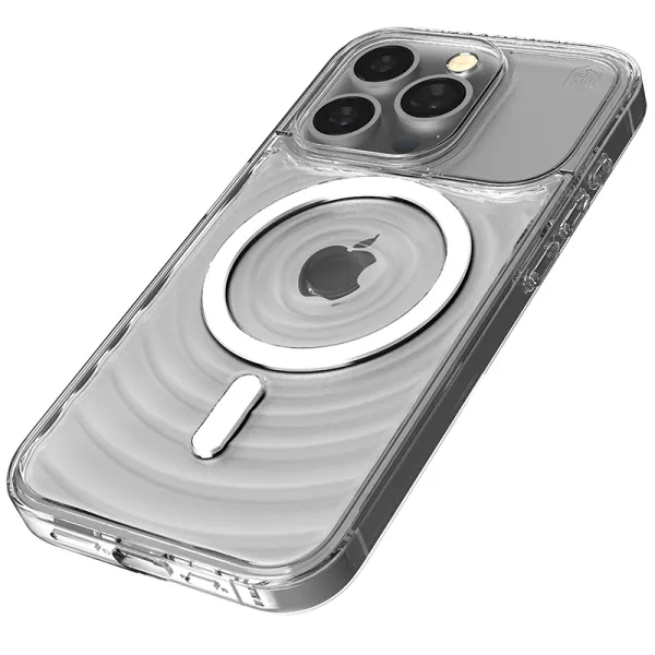 STM Reawaken Ripple MagSafe - Case for iPhone 15 (Clear)