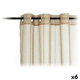 Curtains Gift Decor Beige 140 x 260 cm 34 x 2 x 27 cm 27 x 43 x 2 cm (6 Units)