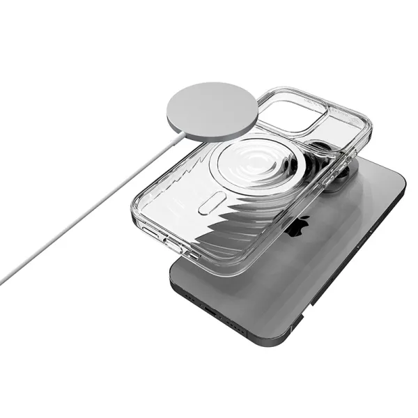 STM Reawaken Ripple MagSafe - Case for iPhone 15 (Clear)