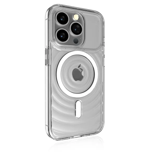 STM Reawaken Ripple MagSafe - Case for iPhone 15 (Clear)