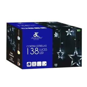 LED aizkaru gaismas Zvaigznes Daudzkrāsains 8 m 22 X 19,5 X 14 CM