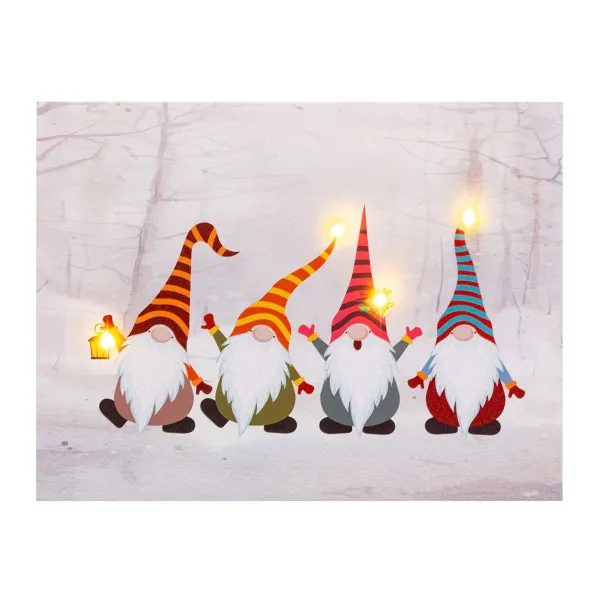 Lighting decoration Multicolour Christmas 40 x 30 x 1,8 cm 40 x 30 x 18 cm