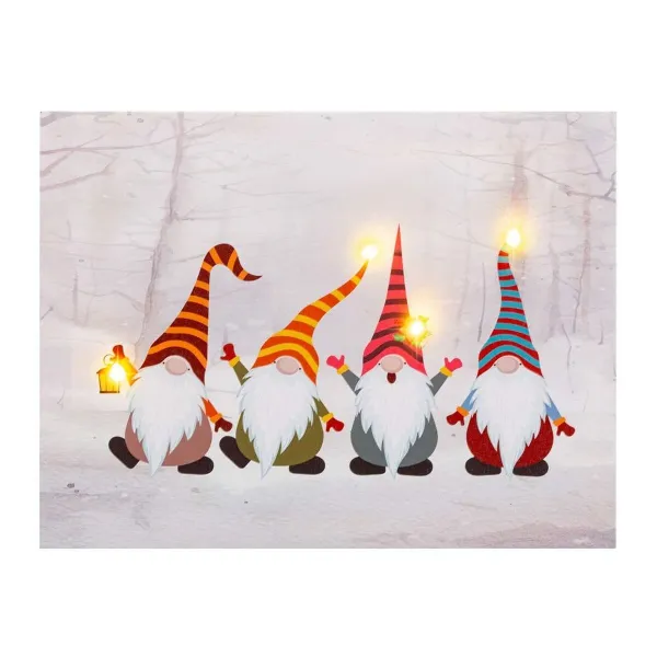 Lighting decoration Multicolour Christmas 40 x 30 x 1,8 cm 40 x 30 x 18 cm