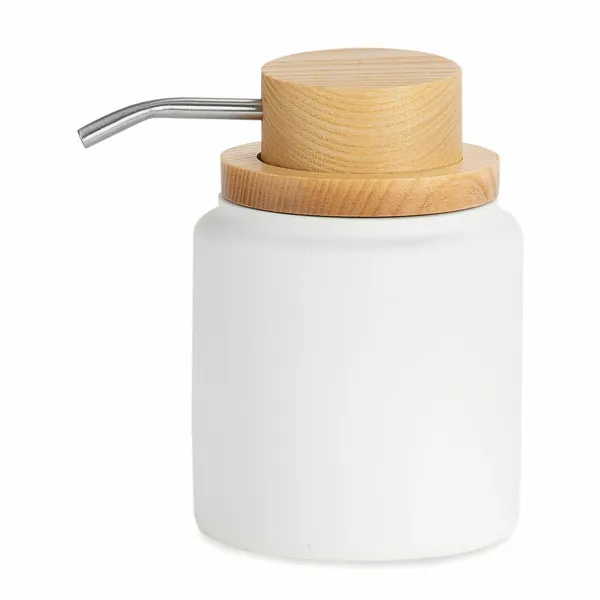 Saippua-annostelija Andrea House ba22084 Polyresiini Fresno Valkoinen 300 ml